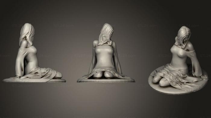 Figurines of girls (Loveme, STKGL_1099) 3D models for cnc
